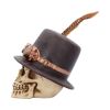 The Aristocrat steampunk alternative skull figurine