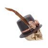 The Aristocrat steampunk alternative skull figurine