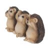 Three Wise Hedgehog Figurines 8.5cm