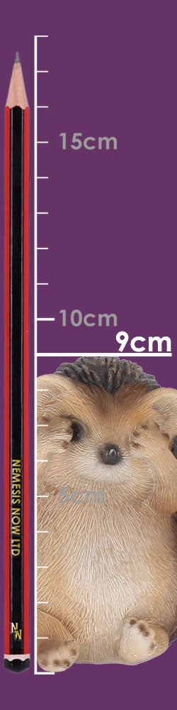 Three Wise Hedgehog Figurines 8.5cm
