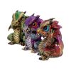 Three Wiselings Figurines Dragon Dragonling Ornaments