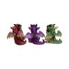Three Wiselings Figurines Dragon Dragonling Ornaments