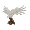 Snowy Rest Beautiful Snowy Owl Figure 38cm