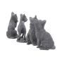 Adorable Lucky Black Cats 9cm Figures (Display of 24)