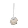 Brush with Death Skull Toilet Brush Holder 16.4cm
