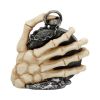 About Time Skeleton Hand and Pocket Watch Mantel Clock