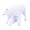 Winter Offspring Mother and Wolf Pup Ornament