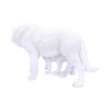Winter Offspring Mother and Wolf Pup Ornament