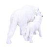 Winter Offspring Mother and Wolf Pup Ornament