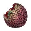 Green Geode Home Glittering Hatchling and Egg Figurine