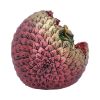 Green Geode Home Glittering Hatchling and Egg Figurine