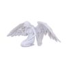 White Angels Offering Kneeling Caped Angel Figurine