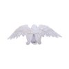 White Angels Offering Kneeling Caped Angel Figurine