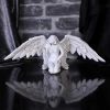 White Angels Offering Kneeling Caped Angel Figurine