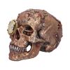 Bronze Scrapped Skull Steampunk Scrap Skeleton Figurine