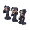 Three Wise Reapers 11cm See No Hear No Speak No Evil Cartoon Grim Reapers