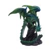 Clifftop Keeper Green Dragon Figurine 21cm