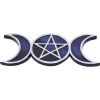 Set Of Four Lunar Trinity Incense Burners 21.5cm