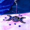 Set Of Four Lunar Trinity Incense Burners 21.5cm
