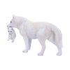 Winter Bond Mother Wolf and Pup Figurine 30cm