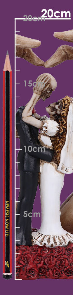 From This Day Forward Skeleton Wedding Bride and Groom 20cm