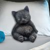 Daydream Sleeping Black Cat Figurine 13cm
