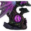 Draconic Seer Purple Dragon Eye Figurine 17cm