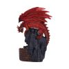 Crimson Keep Red Dragon Backflow Incense Burner 22cm
