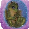 Geode Nest (Green) Illuminating Figurine