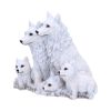 Protected Pups Wolf and Cubs Figurine