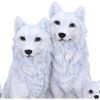 Protected Pups Wolf and Cubs Figurine