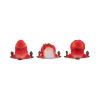 Comical Three Wise Bird Figurines
