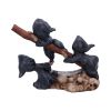 Mischievous Baby Reapers and Scythe Ornament