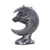 Celtic Crescent Wolf and Moon Ornament