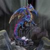 Den Defender (Blue) Guardian Dragon Figurine