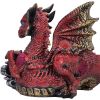 Keeper of the Key (Red) – Dragon Guardian Figurine