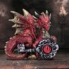 Keeper of the Key (Red) – Dragon Guardian Figurine
