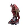 Guardians Gaze – The Fierce Flame Dragon Sentinel Figurine