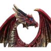 Guardians Gaze – The Fierce Flame Dragon Sentinel Figurine