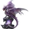 Viorel Large Dragon Figurine with LED Light Up Base