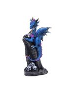 Viorel Large Dragon Figurine with LED Light Up Base