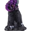 Amethyst Rune Protector Resin Dragon Figurine