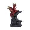 Lunar Perch Decorative Dragon Resin Figurine