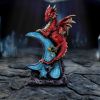 Lunar Perch Decorative Dragon Resin Figurine