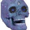 Bejewelled Decorative Resin Skull