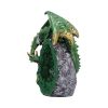 Emerald Overseer Dragon Decorative Resin Figurine