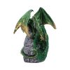 Emerald Overseer Dragon Decorative Resin Figurine
