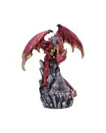 Viorel Large Dragon Figurine with LED Light Up Base