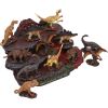 Dinosaur World (Display Stand with 36pcs) Decorative Resin Figurine Display