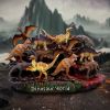 Dinosaur World (Display Stand with 36pcs) Decorative Resin Figurine Display